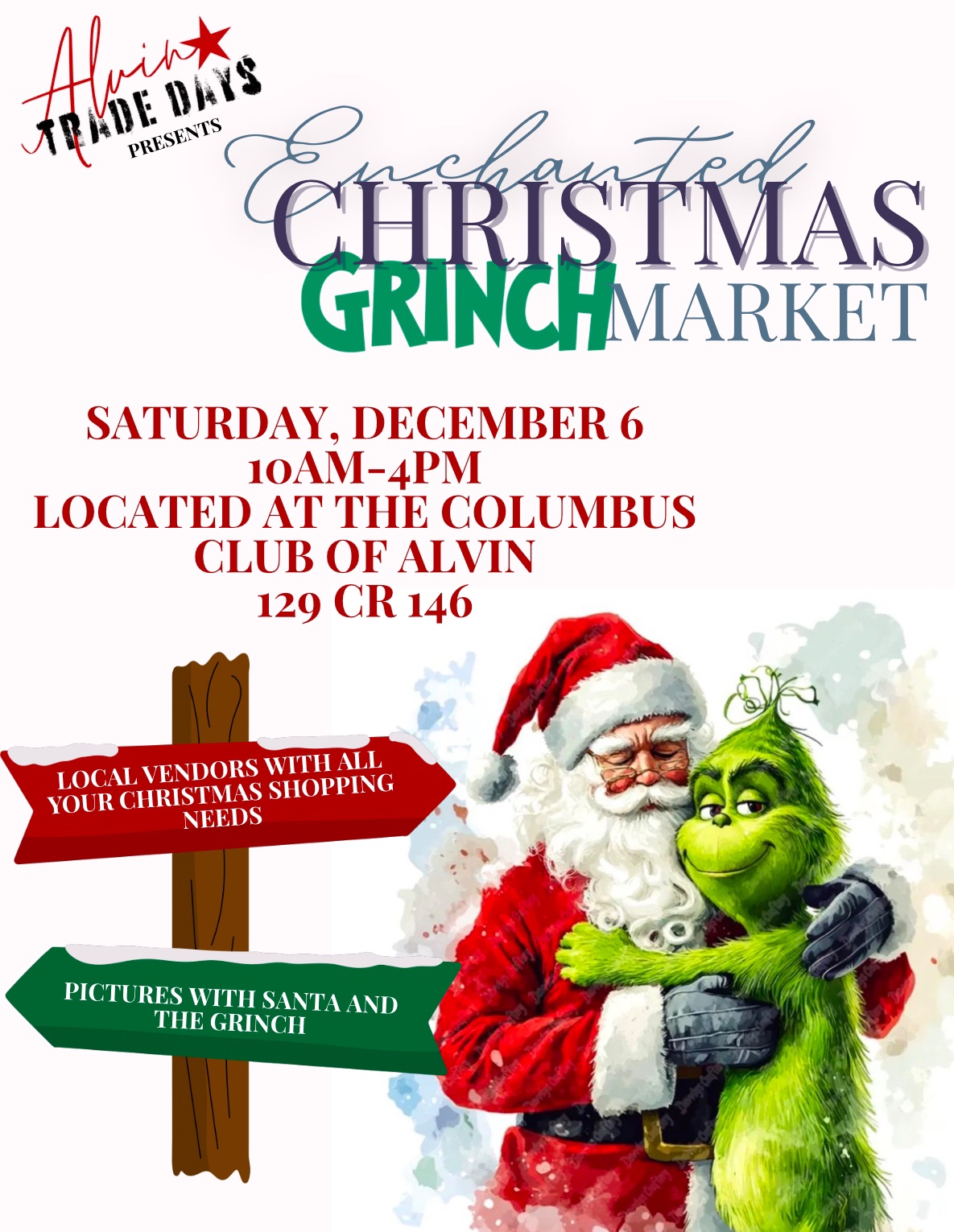 Enchanted Christmas Grinch Market