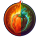Heat Level Icon tiny half heat