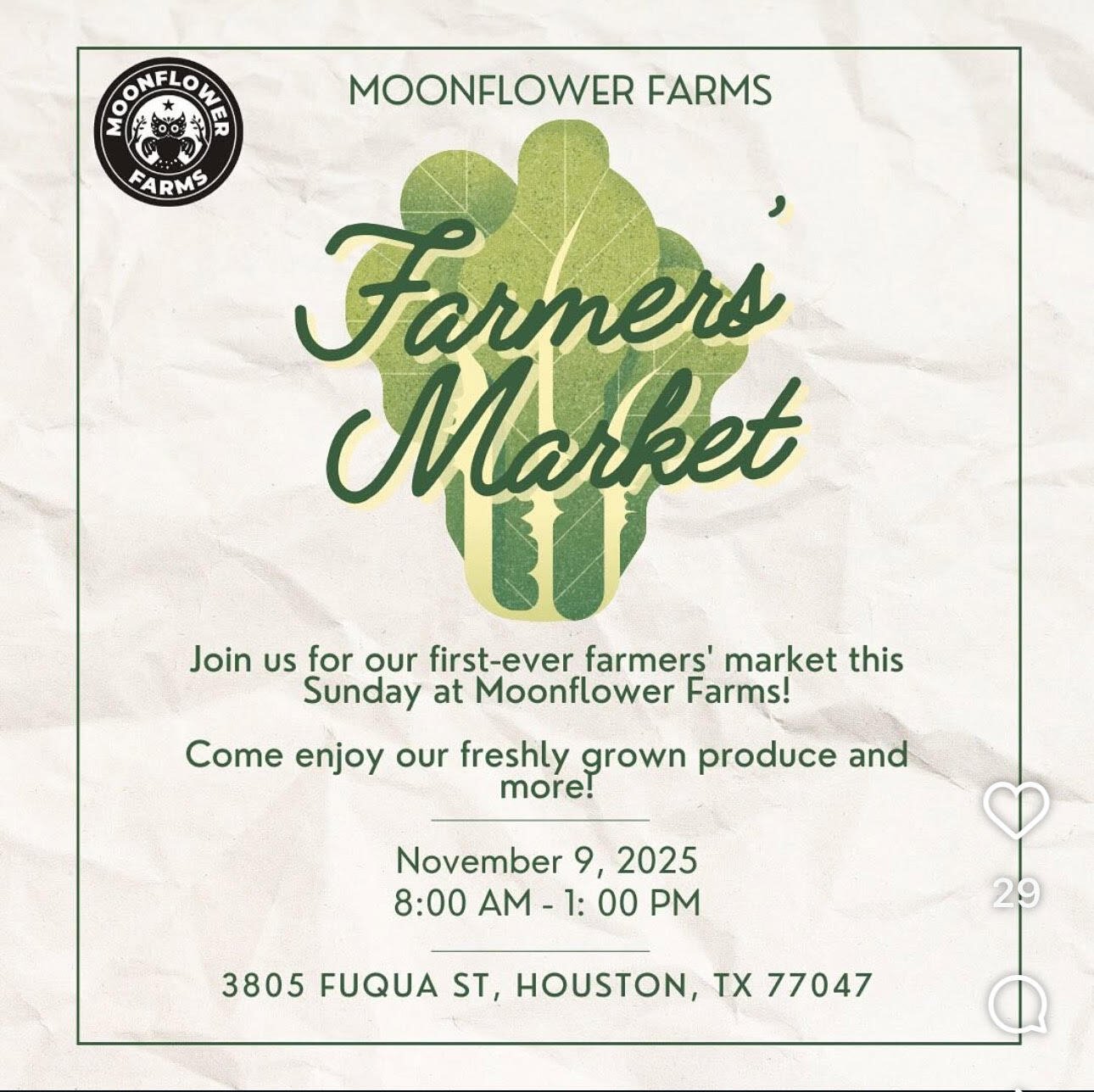 Moonflower Farms Farmers Market