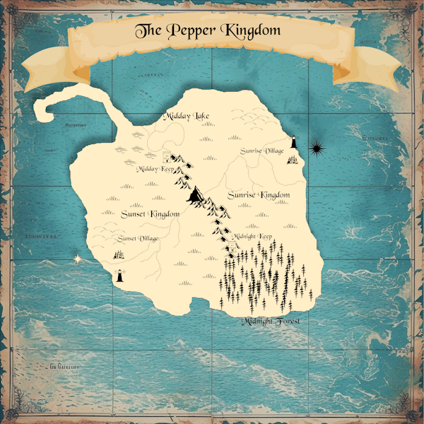 Pepper Kingdom Map 1 Small