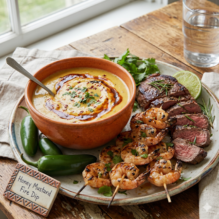 Honey Mustard Fire Dip