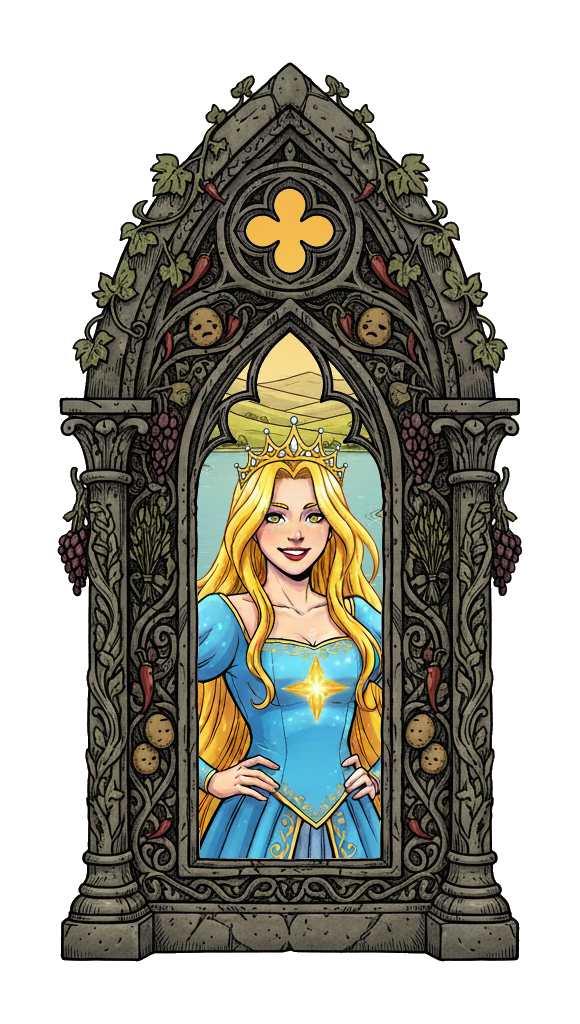 Midday Queen Frame for Website