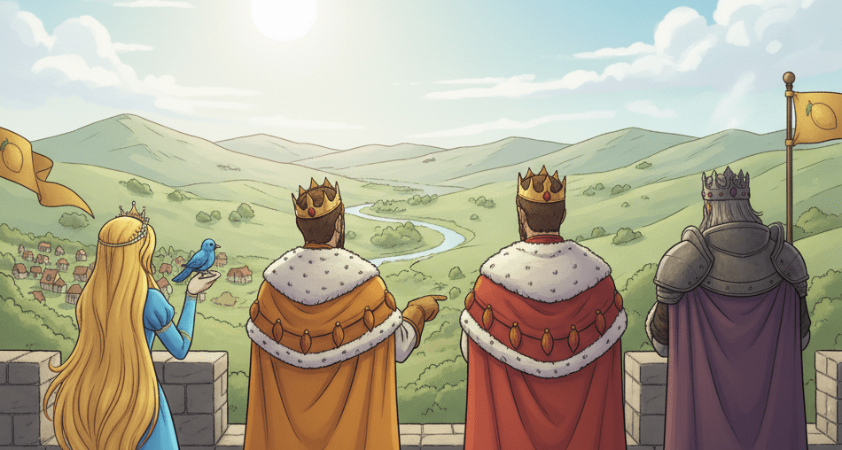 Royalty looking over the kingdom-min cut for hero Royalty looking over the kingdom-min cut for hero